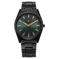 Fastrack Stunners X Quartz Analog Green Dial Stainless Steel Strap Watch For Guys 38162nm01