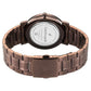 Fastrack Stunners X Quartz Analog Brown Dial Stainless Steel Strap Watch For Guys 38163qm01