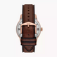 Townsman Automatic Brown Leather Watch ME3259