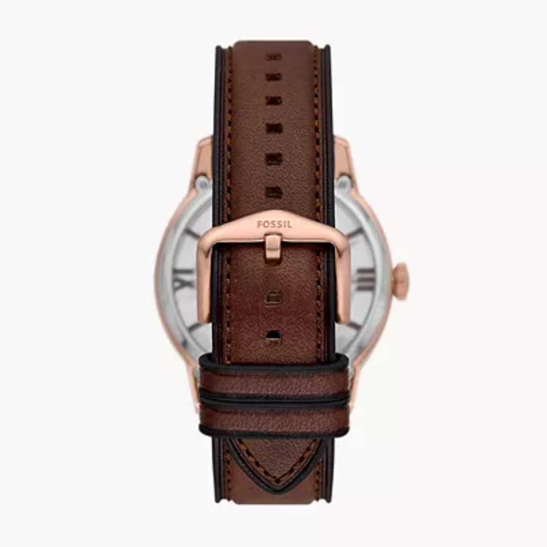 Townsman Automatic Brown Leather Watch ME3259