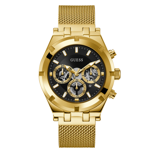 Guess Men's Gold Tone Multi-function Watch GW0582G2