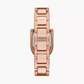 Harwell Three-Hand Rose Gold-Tone Stainless Steel Watch ES5328