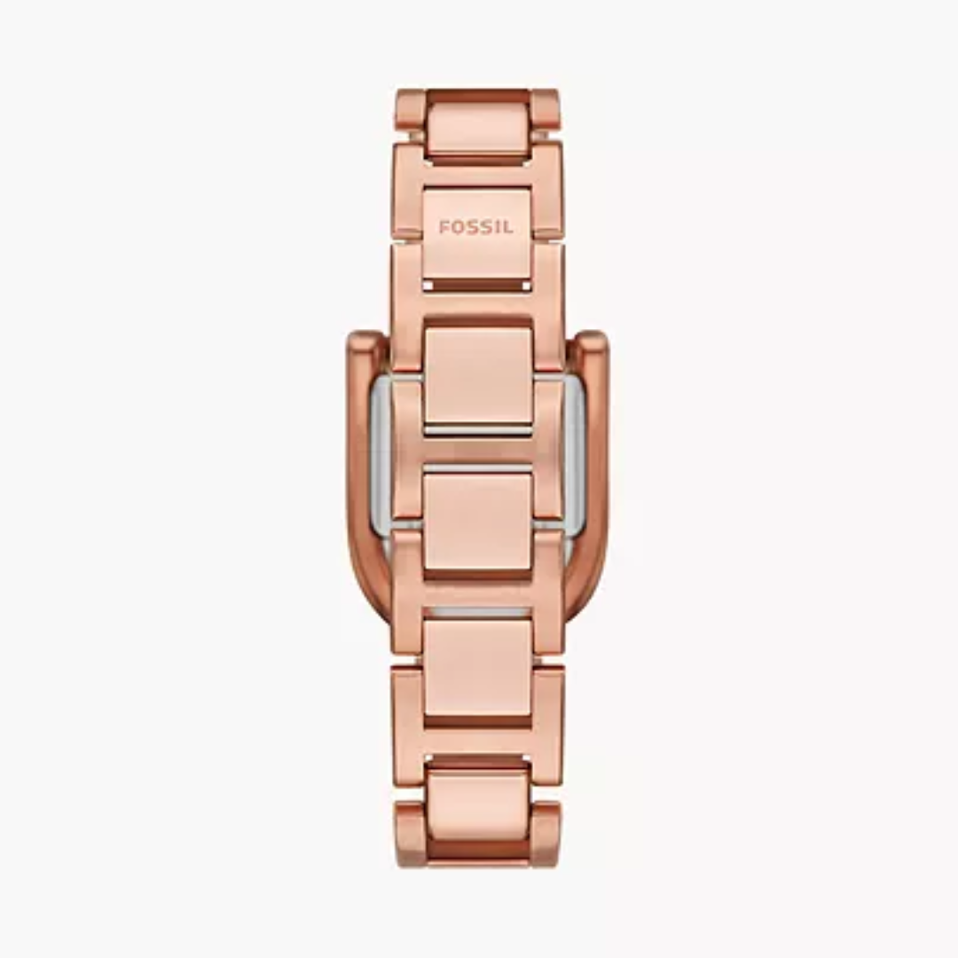 Harwell Three-Hand Rose Gold-Tone Stainless Steel Watch ES5328