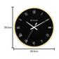 Classic Off White Wall Clock with Silent Sweep Technology - 29.5 cm x 29.5 cm (Medium)  W0043PA06A