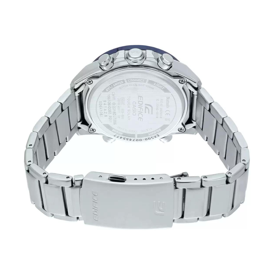 Silver Bluetooth Connect - Men's Watch EDIFICE ECB-900DB-1BDR (EX500)