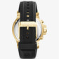 Oversized Dylan Gold-Tone and Silicone Watch MK8325