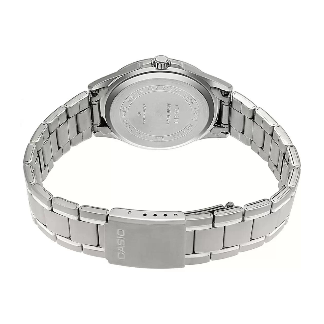 CASIO Silver Analog - Men's Watch ENTICER MTP-1381D-7AVDF - A841