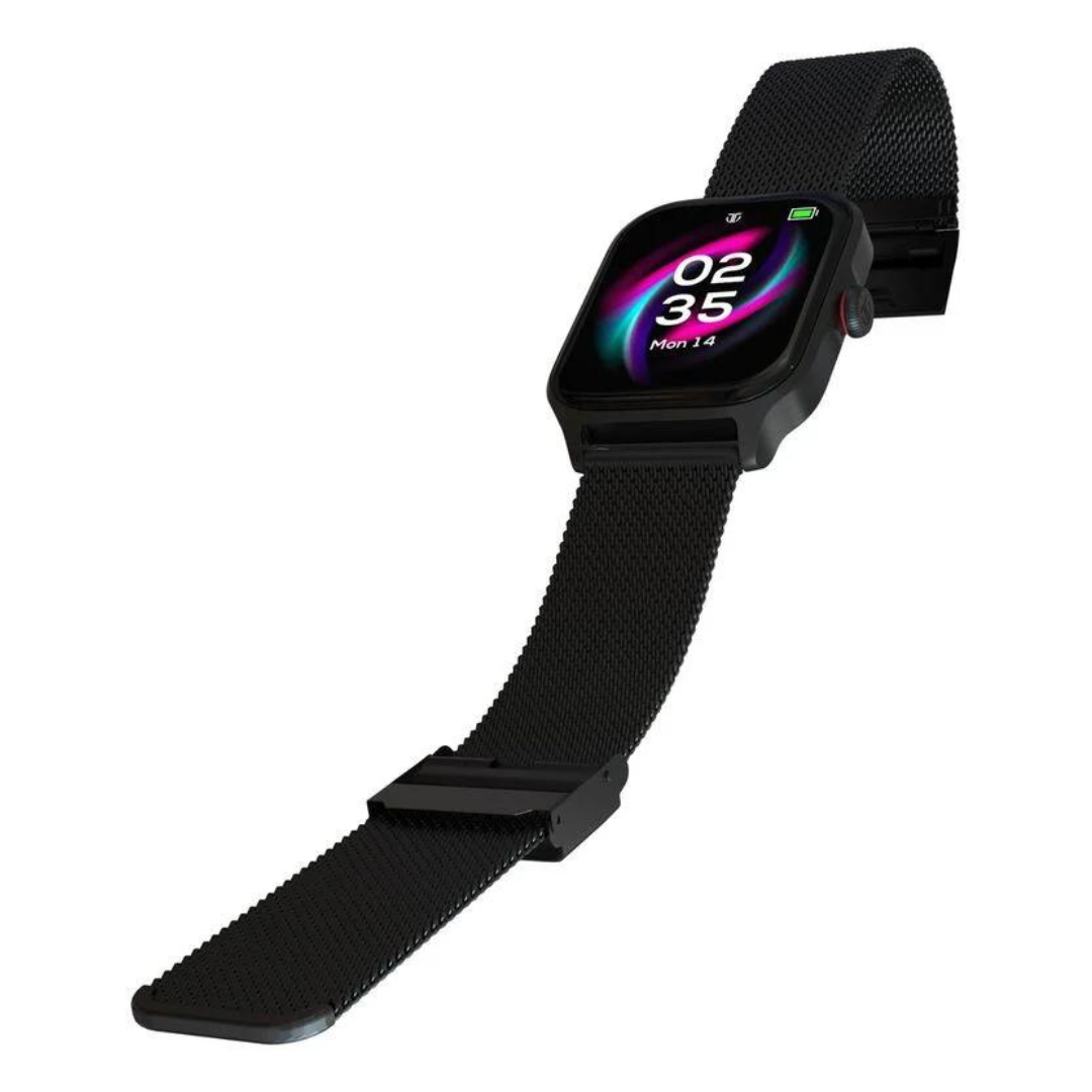 Fastrack Reflex Play 1.3 AMOLED Display Smart Watch with AOD Premium  Metallic Body Animated Watchfaces in-Built Games BP & Sleep Monitor 24x7  HRM SpO2 Upto 7 Day Battery IP68 (Black) : Amazon.in: