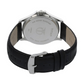 Titan Anthracite Dial Black Leather Strap Watch NP1698SL02