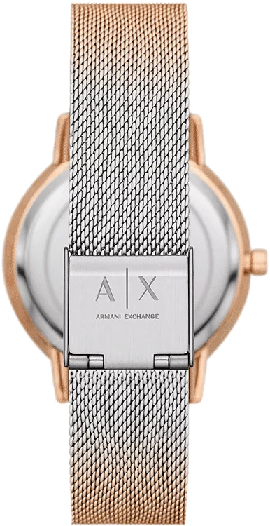 ARMANI EXCHANGE Rose Gold Two Tone Watch-AX5617