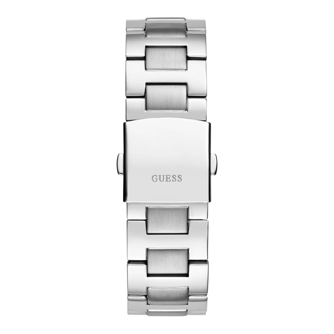 Guess Men's Watch Black Dial Silver Tone Case Quartz GW0703G1