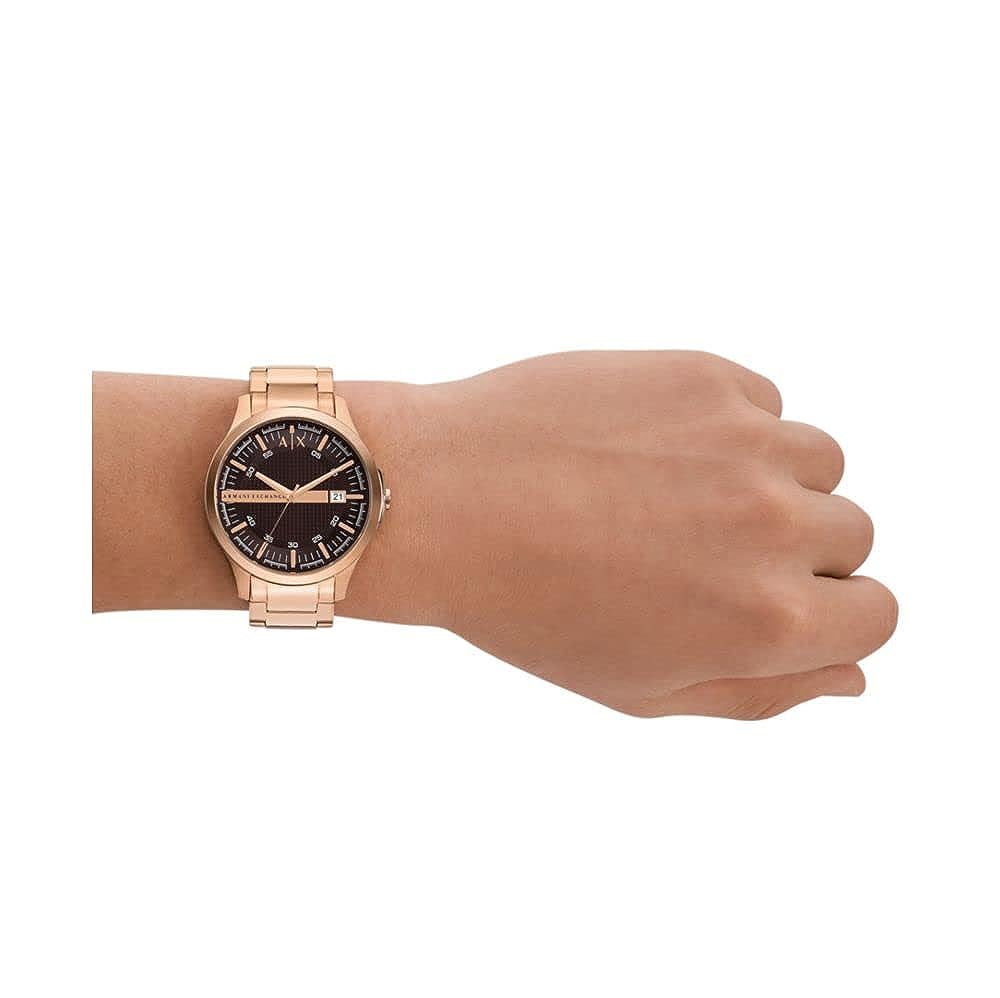 Armani Exchange – Men\'s Analog Brown Watch-AX2449 Dial Watch Krishna