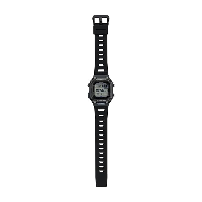 Casio Men's Black Digital Resin Watch YOUTH WS-B1000-1AVDF - D352