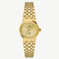 TIMEX Women's Gold Analog Stainless Steel Watch B304