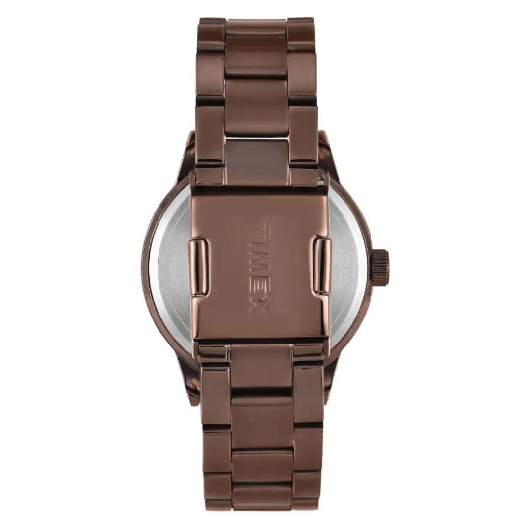 Timex Men Brown Round Multifunction Dial Watch- TWEG19929