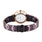 Titan TGIF Quartz Analog Brown Dial Purple Stainless Steel Strap Watch for Women 95248KM01 / NS95248KM01