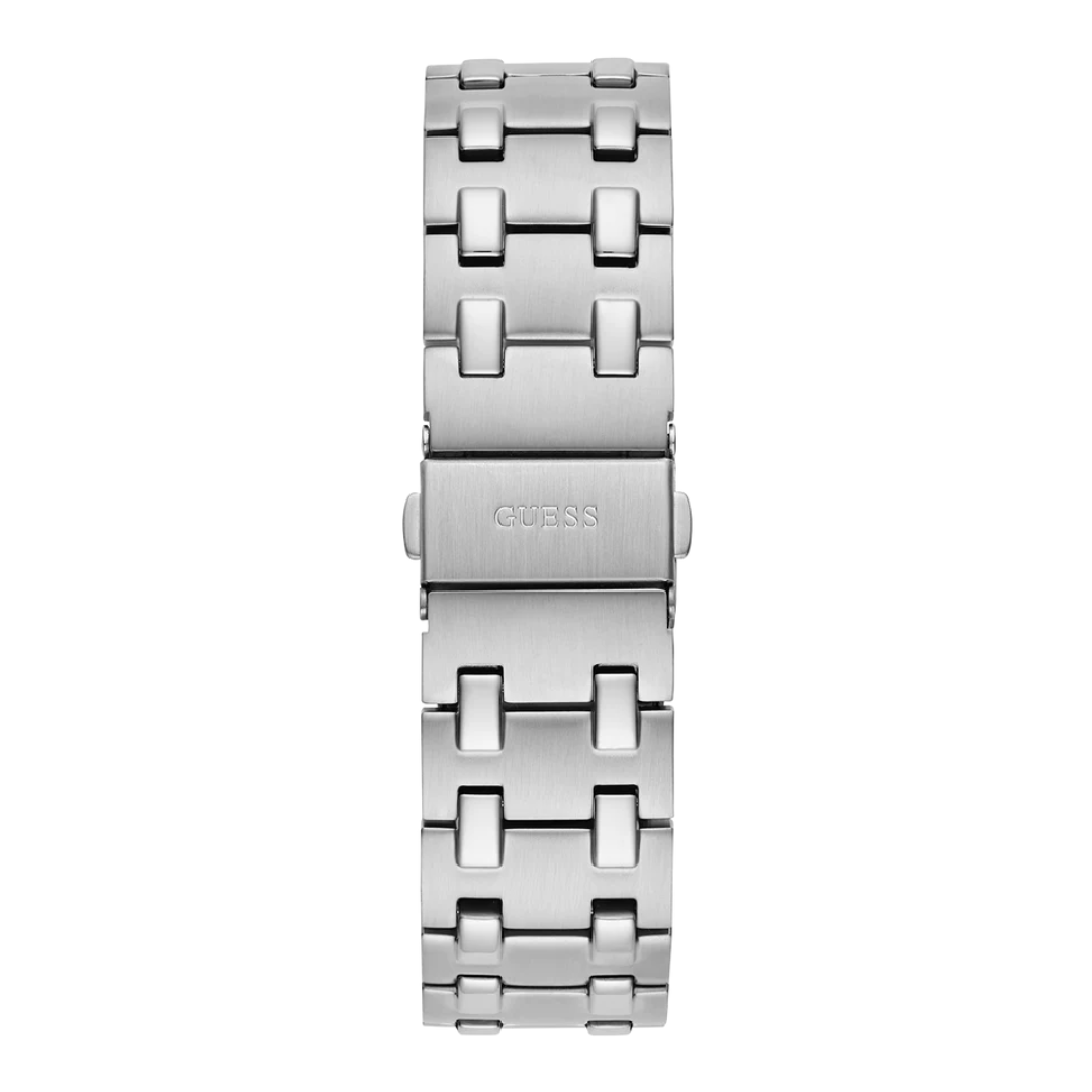 Guess Men's Silver Tone Analog Watch GW0575G1