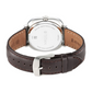 Titan Neo Curve Quartz Analog with Date With Date Blue Dial Brown Leather Strap Watch for Men 1885SL03 (DN689)