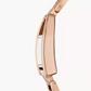 Harwell Three-Hand Rose Gold-Tone Stainless Steel Watch ES5328