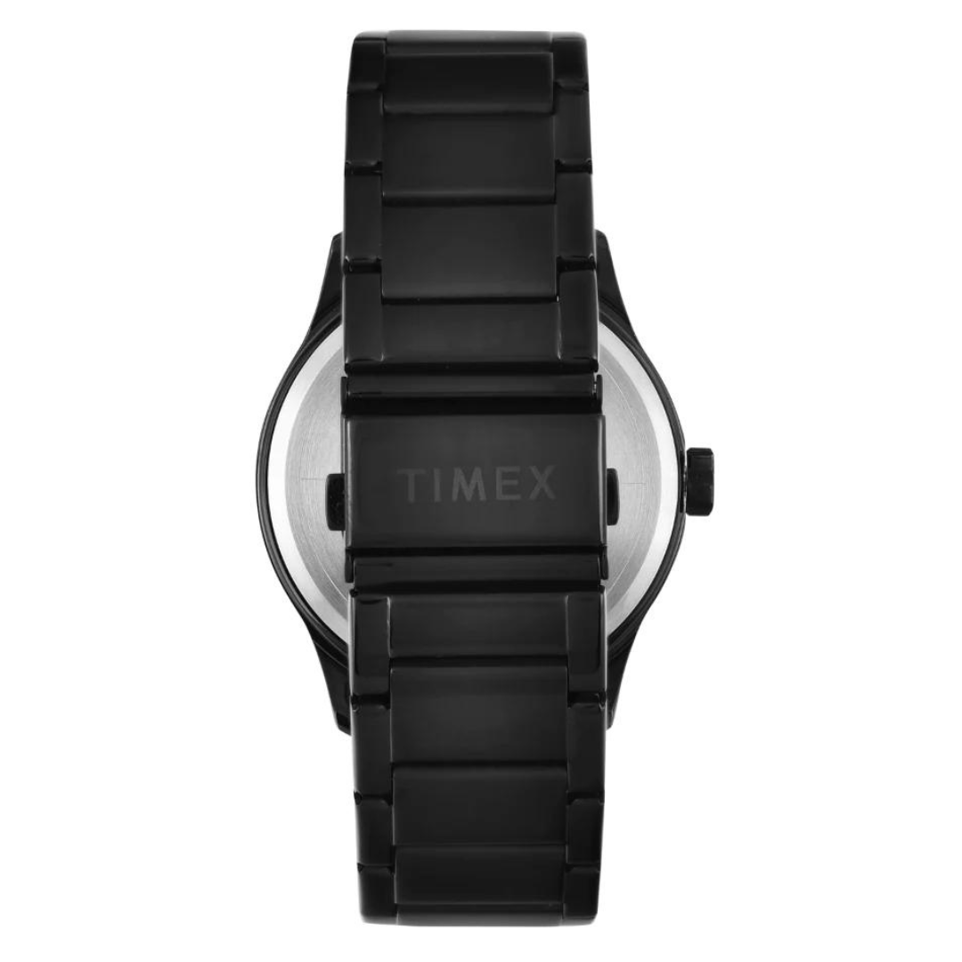 Timex Men Black Round Multifunction Dial Watch- TW0TG7625