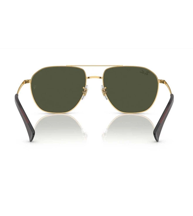 RAY-BAN Green UV Protected Aviator Unisex 0RB3723I0013158