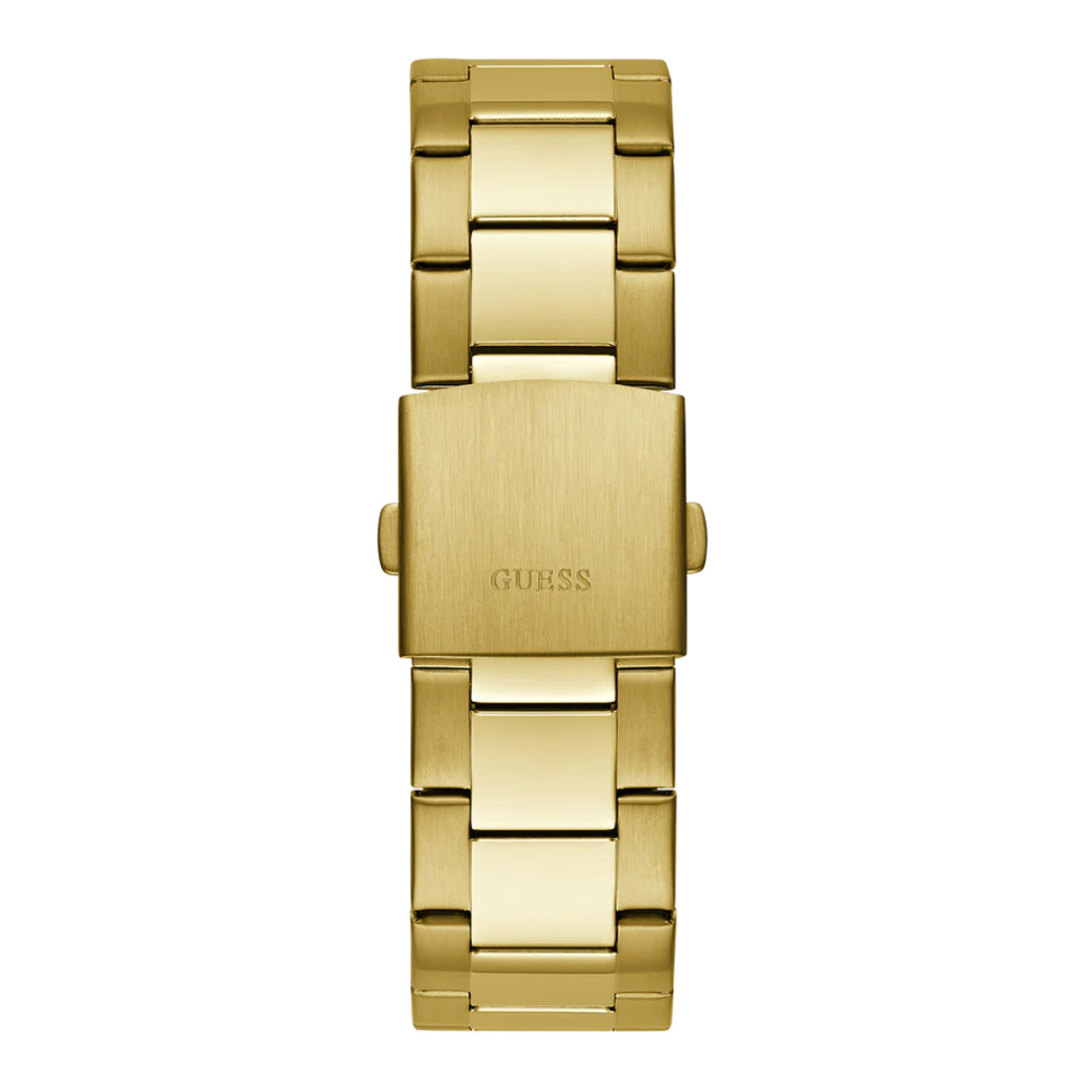 Guess Men's Gold Tone Multi-function Watch GW0707G3