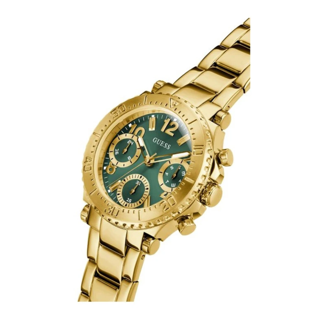 GUESS Analog Green Dial Women's Watch-GW0465L5