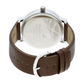 Fastrack Fundamentals Quartz Analog Grey Dial Leather Strap Watch for Guys 38052SL03 (DH697)