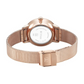 Titan TGIF Quartz Analog Mother Of Pearl Dial Rose Gold Stainless Steel Strap Watch for Women  NS95248WM02