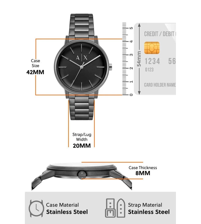 ARMANI EXCHANGE Cayde Analog Watch for Men AX2761