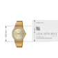 Casio Enticer Ladies Analog Gold Dial Women MQ-24G-9EDF - A2297