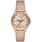 Armani Exchange Analog Rose Gold Dial Women's Watch-AX5272