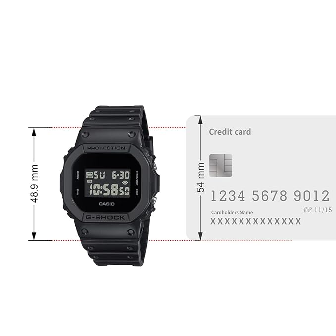 Casio G-Shock Digital Black Dial Men DW-5600UBB-1DR - G1513