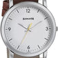 Sonata Quartz Analog White Dial Watch for Men nr99701sl01 / 99701sl01