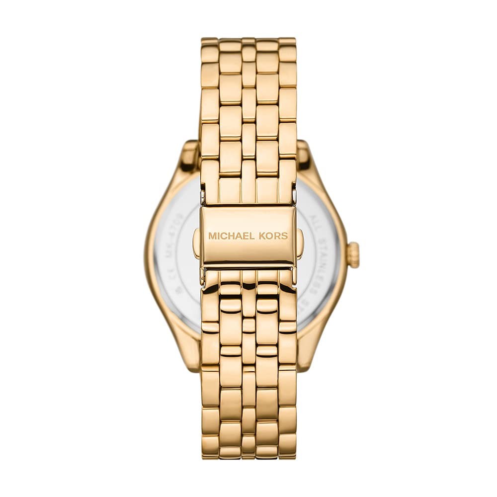 Michael Kors Harlowe Analog Gold Dial Women's Watch-MK4709