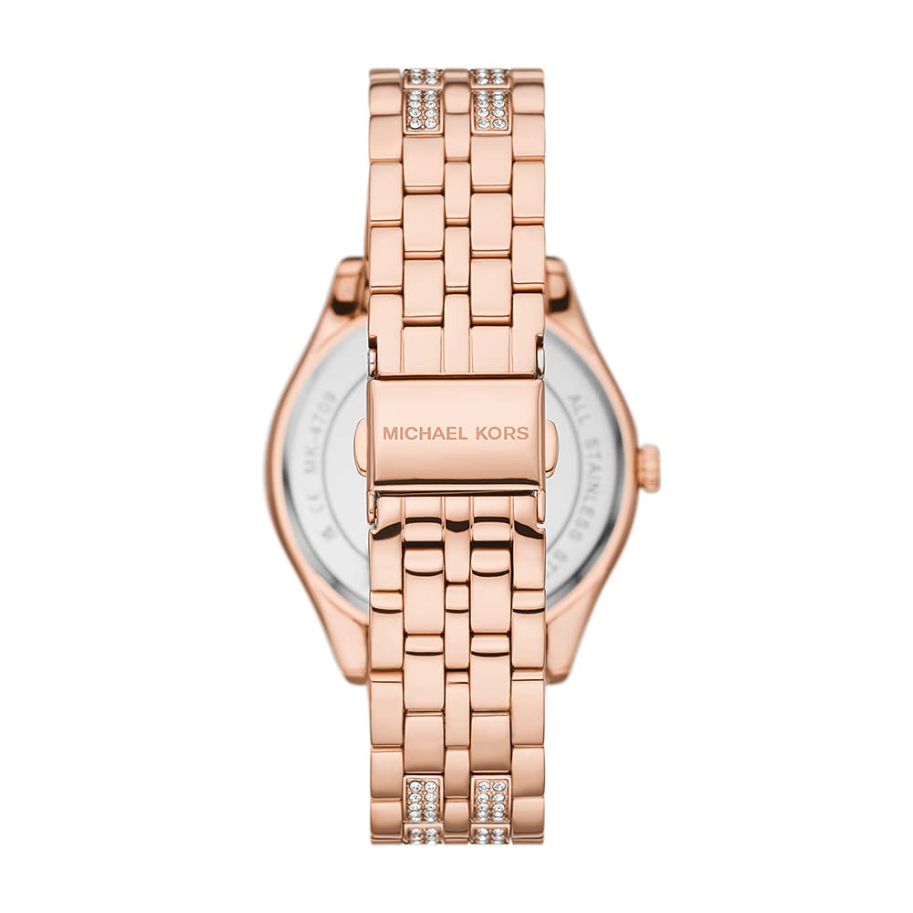 Michael Kors Harlowe Analog Rose Gold Dial Women's Watch-MK4710