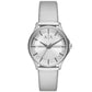 Armani Exchange Analog Silver Dial Women's Watch-AX5270