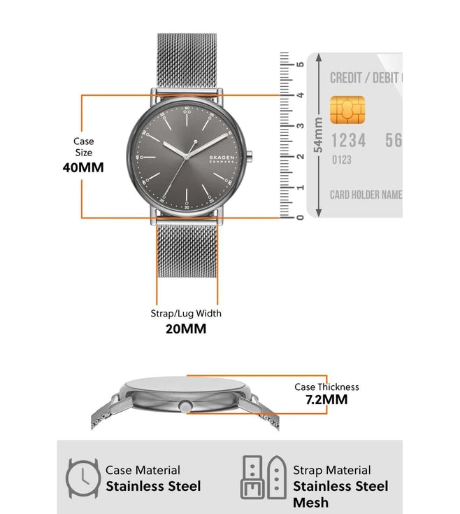 SKAGEN Signatur Watch for Men SKW1155SET