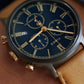 Waterbury Classic Chronograph 40mm Leather Strap Watch - TW2U88200UJ