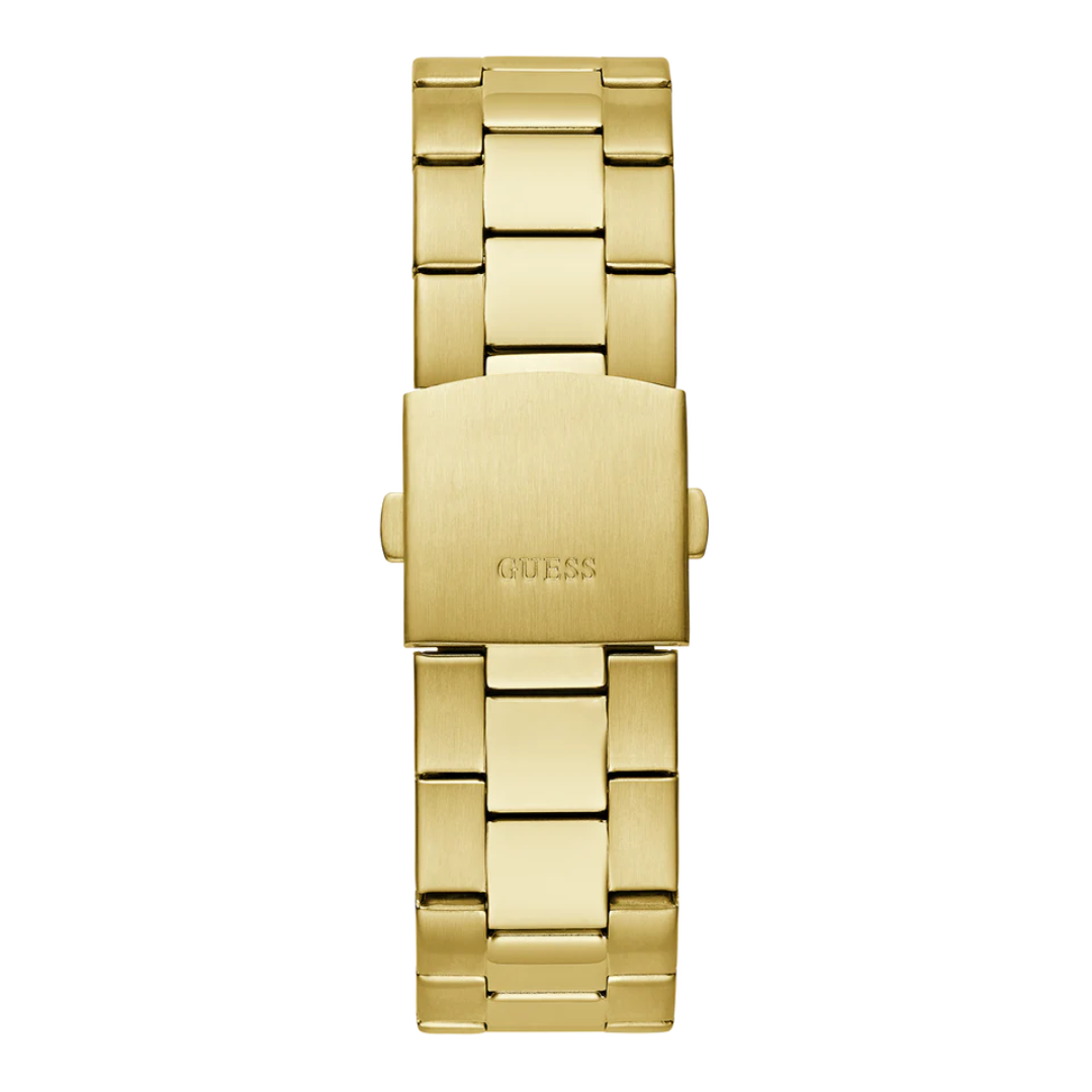 Guess Mens Gold Tone Multi-function Watch GW0627G2