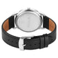 Titan Karishma Zing Quartz Analog Black Dial Leather Strap Watch for Men 1638SL02