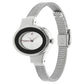 Fastrack Quartz Analog Silver Dial Stainless Steel Strap Watch for Girls  NS6015SM01