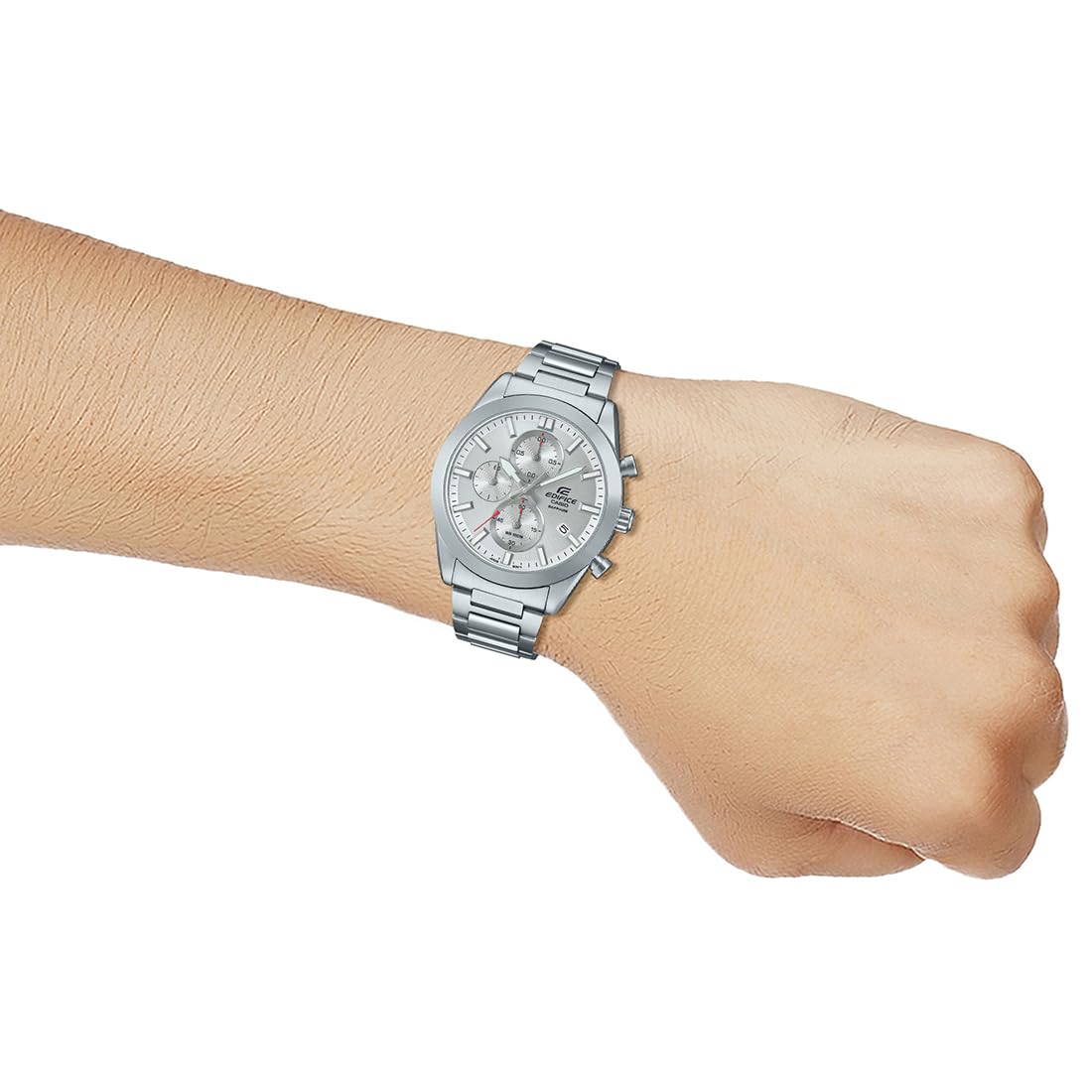 Casio Analog White Dial Men\'s Watch- Watch (ED582) Krishna – EFB-710D-7AVUDE