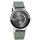 Fastrack Wear Your Look Quartz Grey Dial Leather Strap Watch for Girls ns6172sl04 / 6172sl04