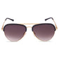 French Connection Gradient Aviator Unisex Sunglasses - FC 7131 C1