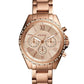 Modern Courier Chronograph Rose Gold-Tone Stainless Steel Watch BQ3377