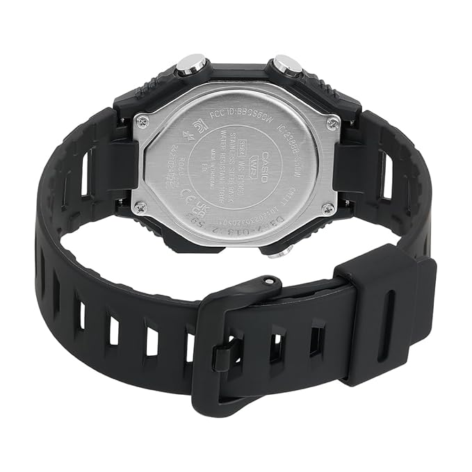 Casio Men's Black Digital Resin Watch YOUTH WS-B1000-1AVDF - D352