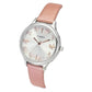 TIMEX Leather Women Silver Round Dial Analog Watch - Twtl12107