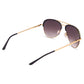 French Connection Gradient Aviator Unisex Sunglasses - FC 7131 C1