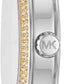 Michael Kors Women Outlet Catelyn Two Tone Analogue Watch MK4633